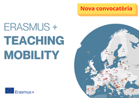 3a Convocatòria d'ajuts Erasmus+ Teaching Mobility