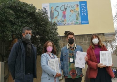 ADI-FAD visita la nostra Escola i es lliura la medalla ADI de bronze a Nil Peguero