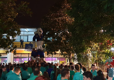 Celebració de la Diada Castellera dels Llunàtics