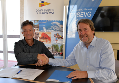El campus de la UPC de Vilanova i el Club Nàutic de Vilanova han signat un conveni de col·laboració