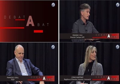 El programa ‘Debat a bat’ de Canal Blau TV va comptar amb la participació de Frederic Vilà, Director de l'EPSEVG, en el marc de la Fira de Novembre 2020