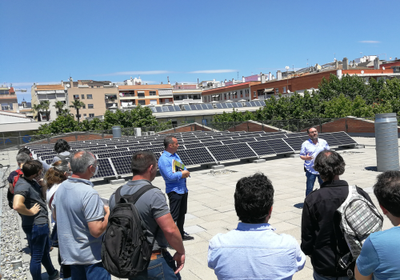 En marxa la planta solar fotovoltaica de l'EPSEVG