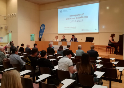 Inauguració del Curs Acadèmic de l'EPSEVG 2018-19