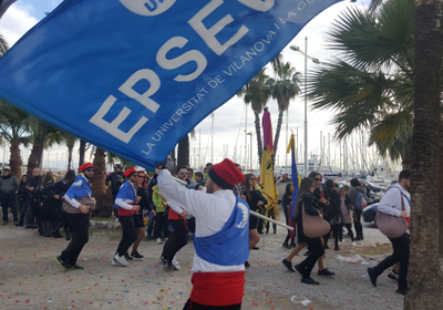 La Bandera de l'EPSEVG, sortirà a la comparsa del Carnaval 2020