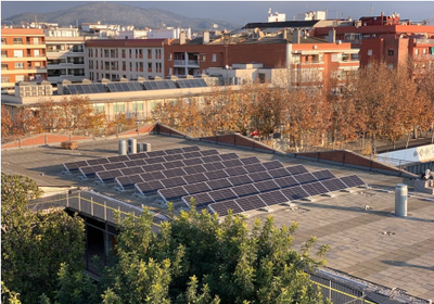 Finalitzen les obres de construcció d’una planta solar fotovoltaica a l’EPSEVG