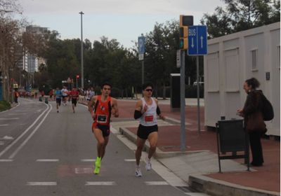 L'estudiant Pau Alcázar queda en segona posició a la Unirun