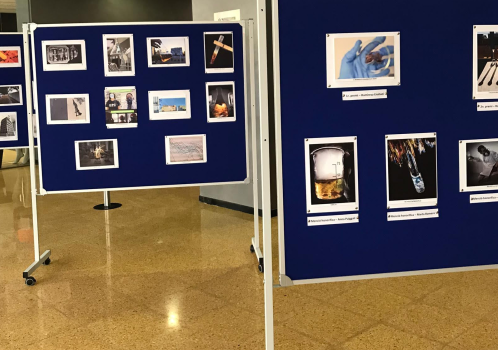Exposició de fotografies del 3er Concurs de fotografia organitzat pel Departament de Química
