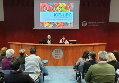 Presentació d’Ariadna Llorens com a nova directora de l’Institut de Ciències de l’Educació