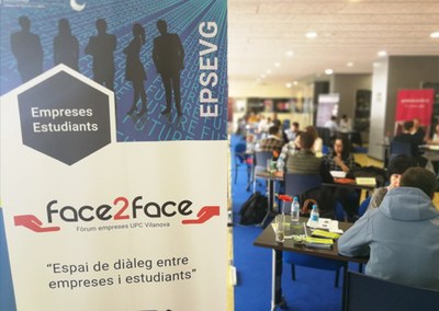 15na Edició del Fòrum d'empreses i estudiants d'Enginyeria Face to Face