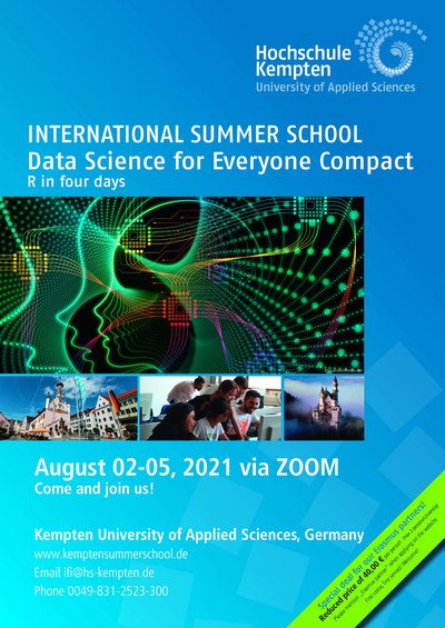 Kempten International Summer School “Data Science for Everyone Compact"