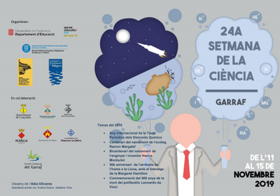 24ª Semana de la Ciencia en el Garraf (11 al 15 de noviembre 2019)