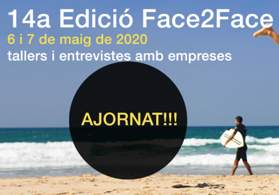 Aplazamiento de la 14ª edición del Face to Face de la EPSEVG