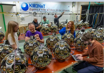 El LAB es uno de los participantes en el proyecto de un telescopio submarino que detecta el neutrino cósmico de mayor energía jamás captado