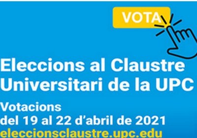 Elección de representantes en el Claustro Universitario 2021