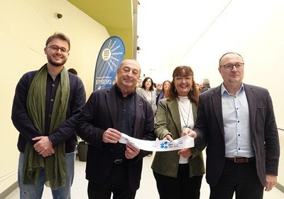 Inauguración de la remodelación de la biblioteca de la UPC de Vilanova