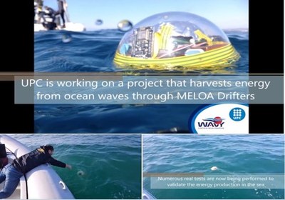 Robótica y sensores marinos aplicados al desarrollo de los nuevos dispositivos 'wavy Drifters' en el entorno del proyecto melón del grupo de investigación SARTI