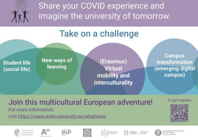 Unite! Students’ hackathon “From post COVID University to inclusive European university”